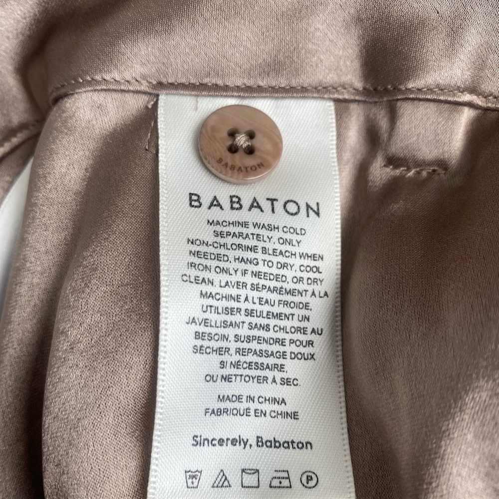 Aritzia Babaton Refined Cargo Pant in Deep Taupe, Size 4 Taupe - Picture 8 of 13